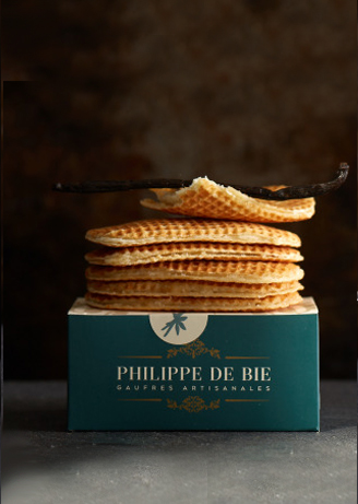 Gaufres Vergeoise blonde/Rhum Les Gaufres de Virginie gaufre