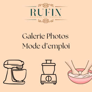Mode d'emploi Galerie photos